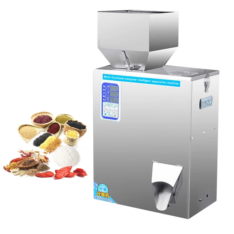 

Automatic Granule Powder Filling Machine Tea Rice Coffee Bean Vibration Weighing Packing Machine