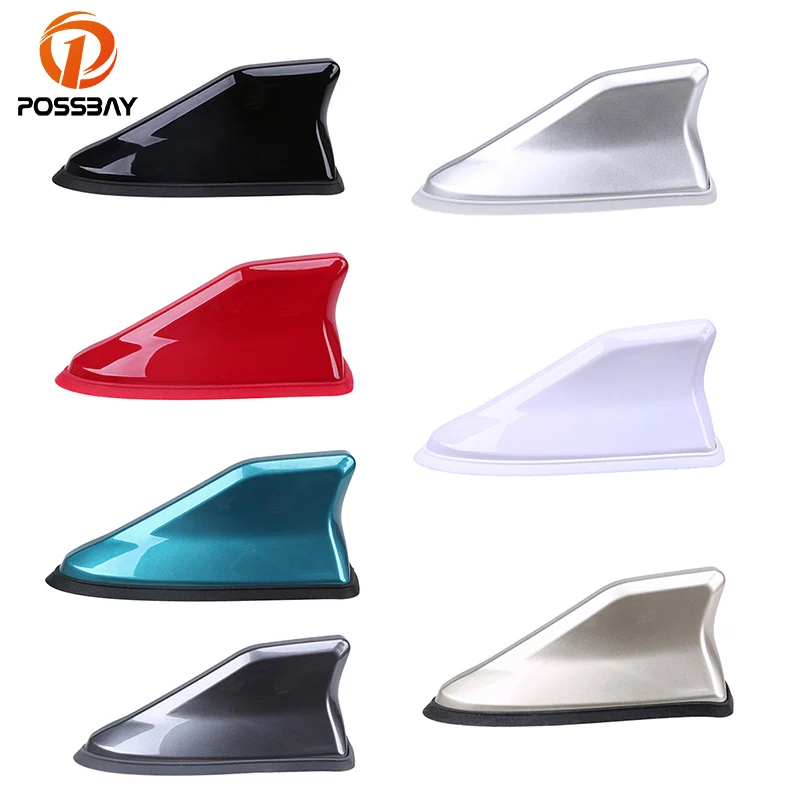 

POSSBAY Car Shark Fin Antenna Auto FM Radio Aerials for VW Polo Ford Chevrolet Audi Qashqai Peugeot Kia Antenne Voiture