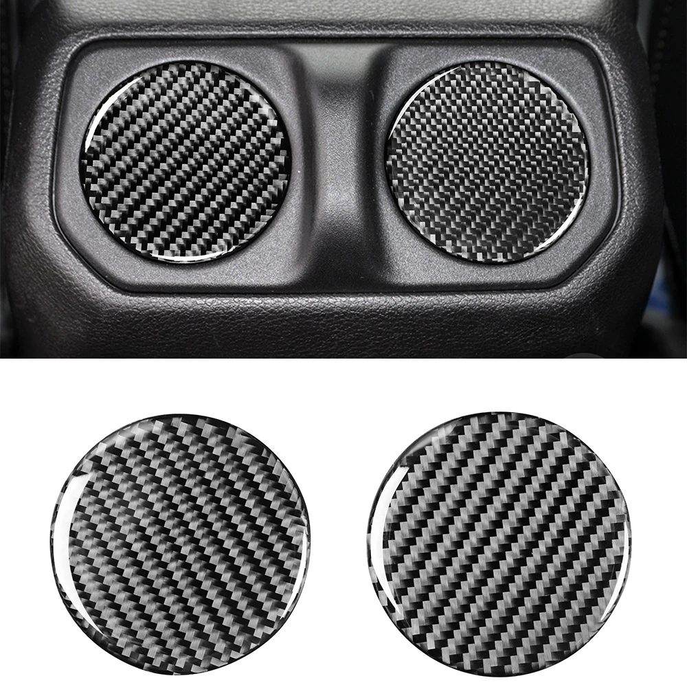 

for Jeep Wrangler JL Gladiator JT 2018-2023 Armrest Box Air Outlet Decoration Cover Decal Trim Sticker Car Interior Accessories