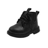 2022 hot kids shoes boots for boys girls autumn winter fashion vintage children toddler martin short ankle boots england style