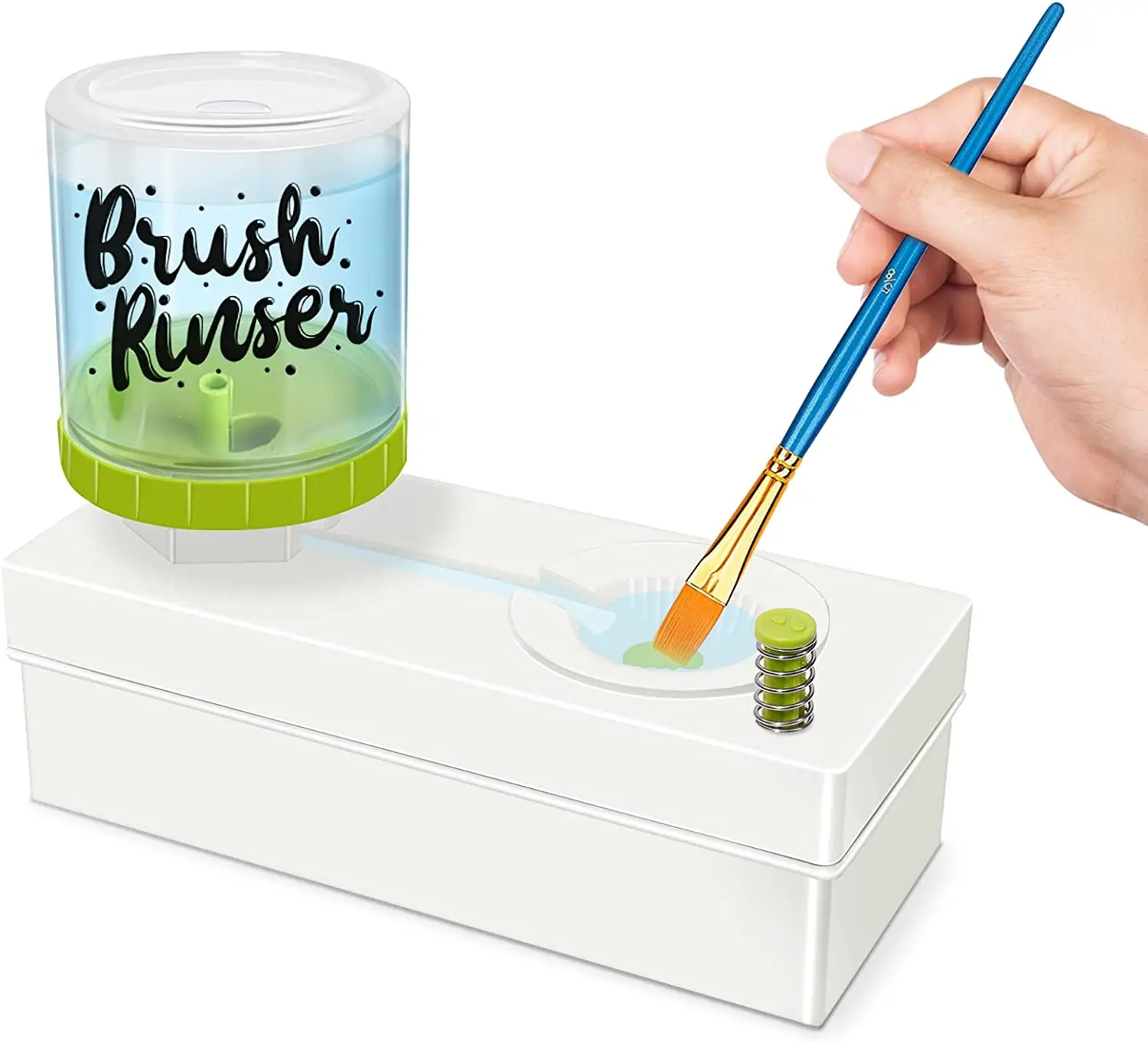 

Paint Brush Cleaner Water Recycling Brush Rinser Paint Brush Cleaner Rinse for Acrylic Watercolor Water-Based Paints