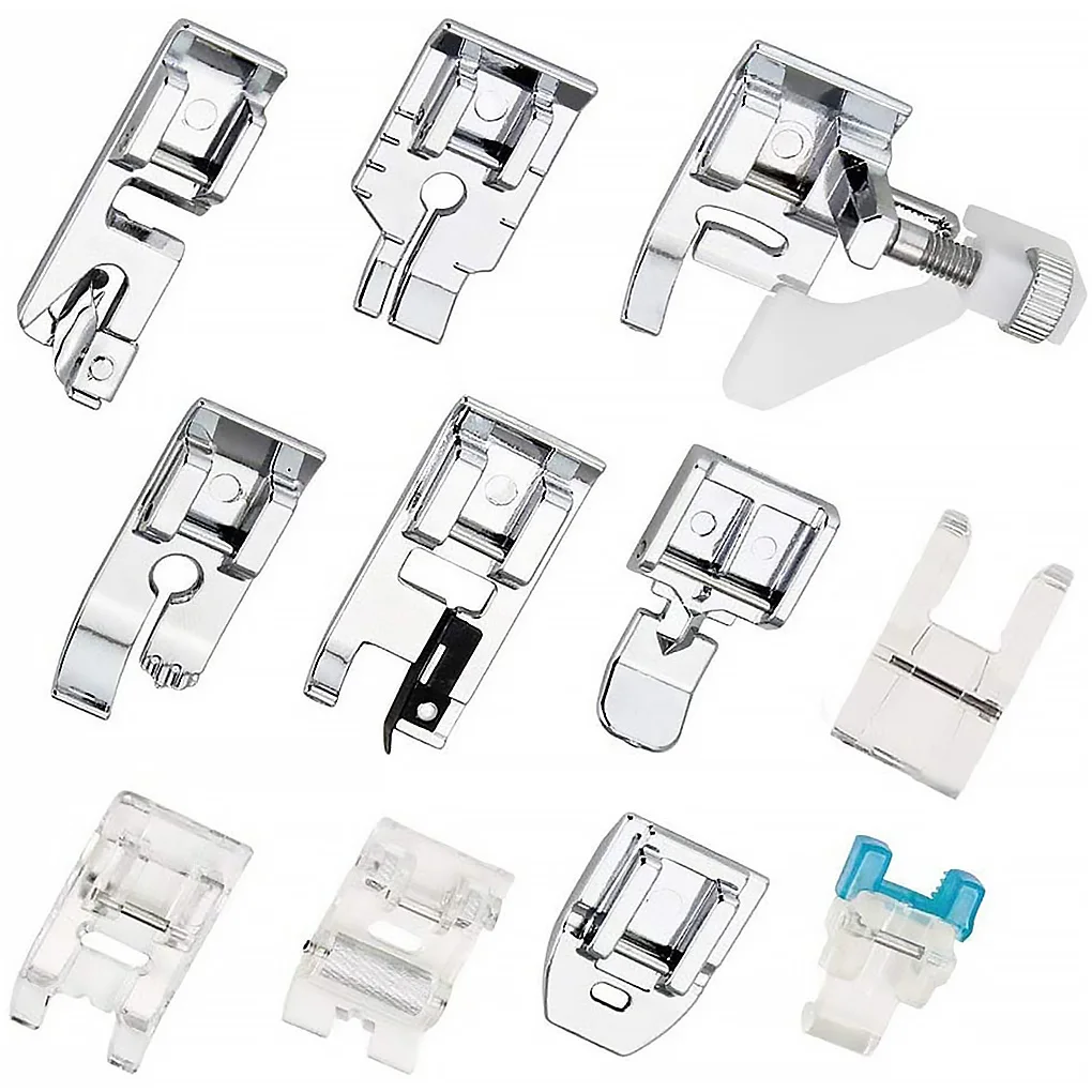 

11Pcs/set Sewing Machine Presser Feet Household Sewing Machine Fabric Press Foot Accessories