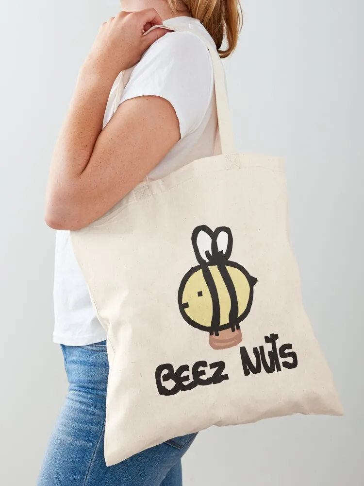 Beez Nuts Tote Bag Сумка-шоппер Холщовые сумки-тоут Холщовая большая сумка