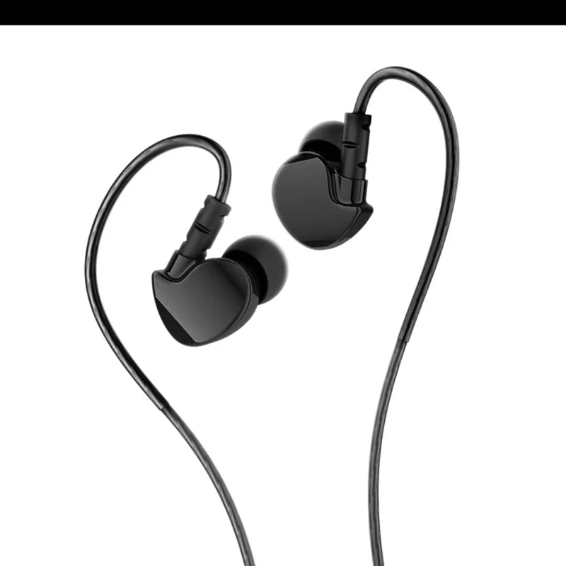 

XINHS Mobile phone universal in-ear headset hanging ear with microphone wired high-quality charging subwoofer headset