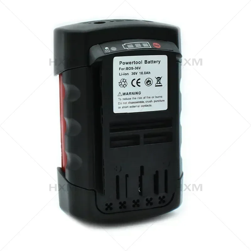 Литий-ионный аккумулятор большой емкости 36 В 18000 мАч для Bosch BAT810 BAT836 GBH36V-Li