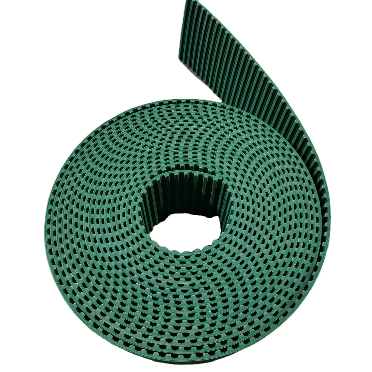 MINSEN High quality PAZ-PAR 100-T10-10000 green double-sided fabric PU open timing belt