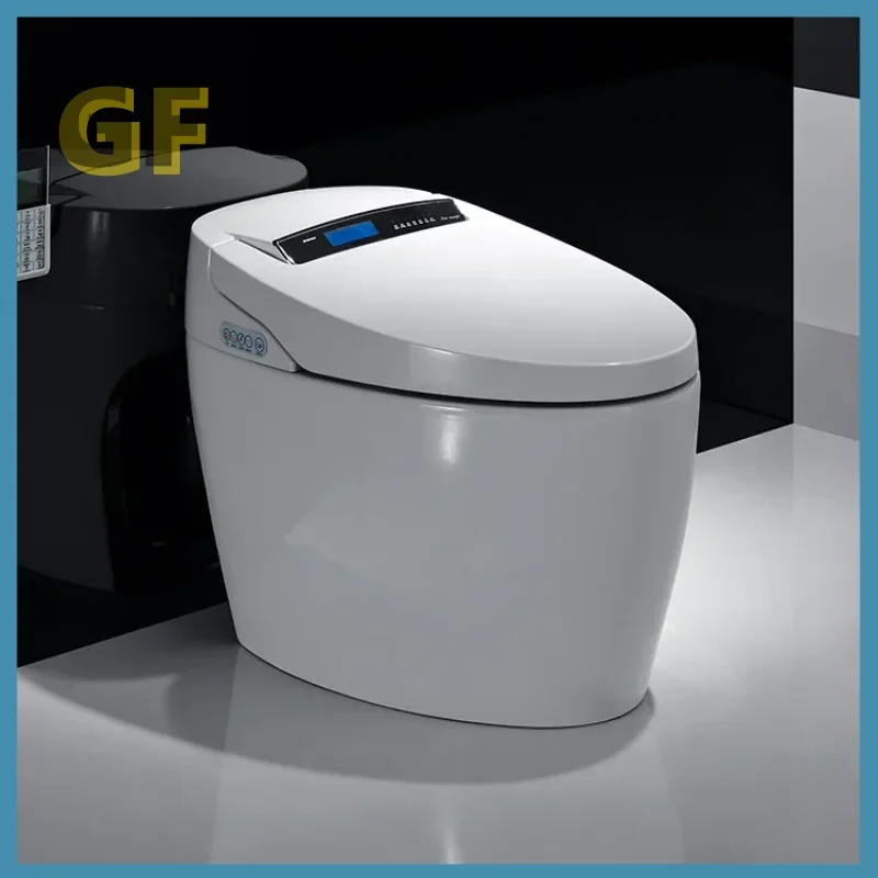 Умный унитаз Интеллектуальный автоматический смыв с откидной крышкой
