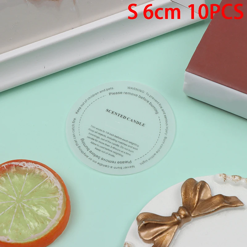 Пылезащитные наклейки для свечей 10 шт.