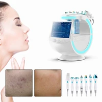 profession 7 in 1 smart ice blue plus oxygen hydra facials machine facial bubble hydrodermabrasion machine beauty salon device
