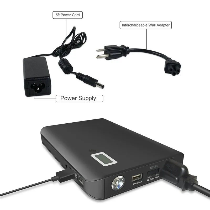 

Portable Charging 24000Mah 110V 220V Laptop Power Bank