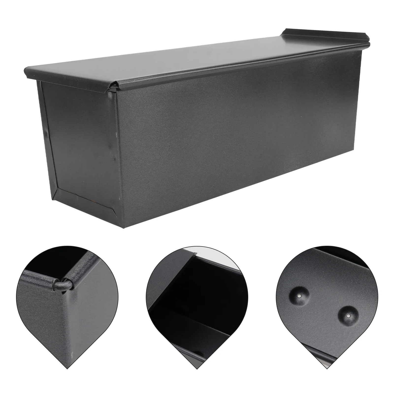 

Bread Baking Pan Loaf Mini Cake Pans Bakeware Lids Non-stick Toast Box Nonstick