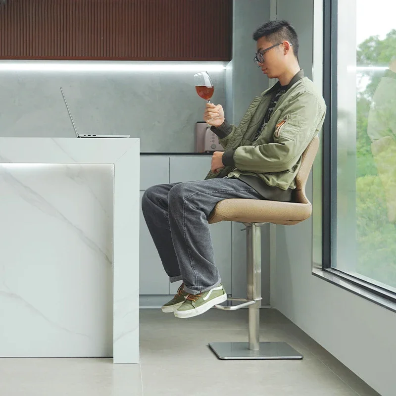 Регулируемые барные стулья для макияжа бархатная мебель ресторана