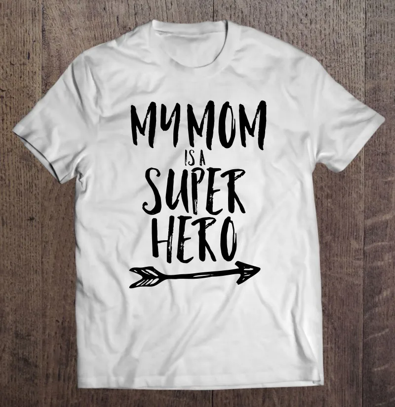 

Рубашка с надписью «My Mom Is A Super Hero», подарок на день матери для детей, футболка для мужчин, футболка оверсайз, винтажная Манга