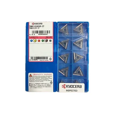 Kyocera карбидные токарные вставки TNMG160408TK TNMG160408 TNMG160404HQ TNMG160404MQ TNMG160404MS PR1125  (10 штук)