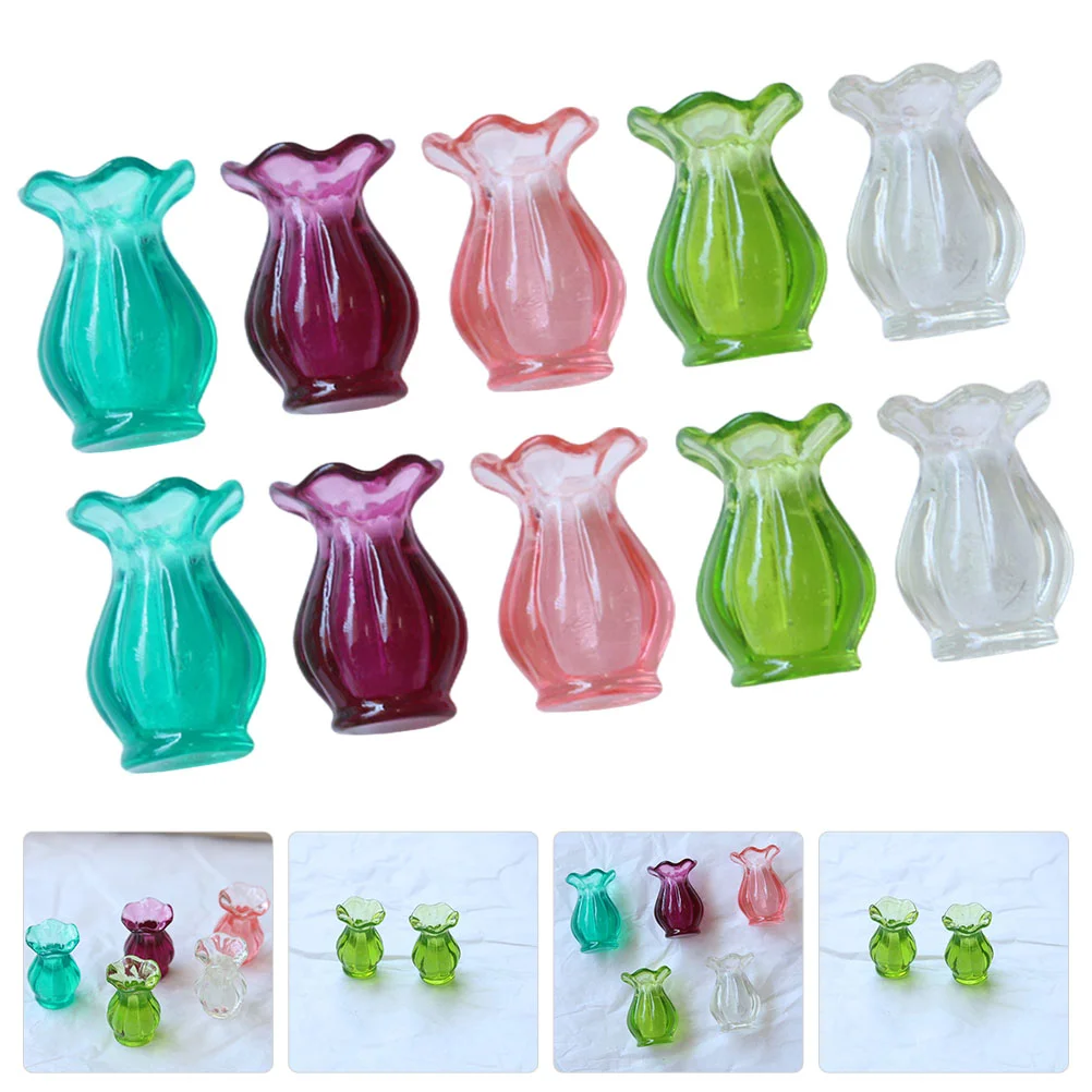 

10Pcs Portable Reusable Household Miniature House Accessories for Photo