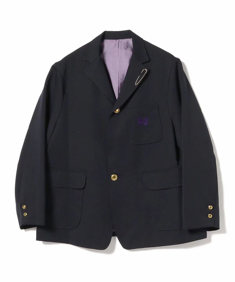 

Purple Butterfly Embroidery Needles Jackets Men Women Best QualityAWGE Track Jacket Outerwear Coats