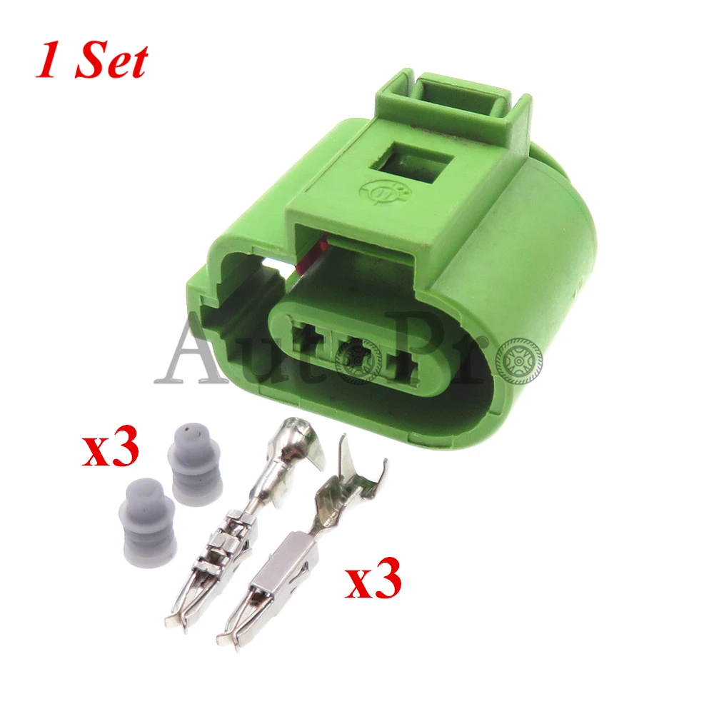 

1 комплект 3-х отверстия автомобильный детонационный датчик кабель двигателя герметичная заглушка автозапчасти 8E0973703B Автомобильная розетка для VW Audi