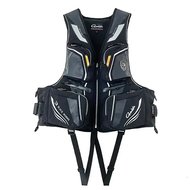 

2023 New Men Outdoor Sports Fishing Vest With Multi Pockets Lightweight Waterproof Clothes Fishing Life Jacket