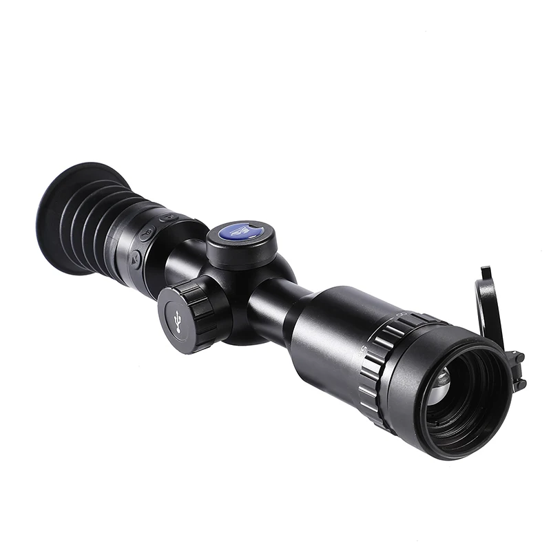 

Long Range Thermal Observing Monocular Imaging Mounted Scope IP67 Hotspot Tracking Crosshair Infrared For Hunting