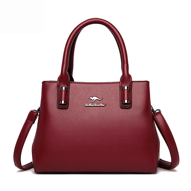 

Ladies Leather Shoulder Bag Fashion Luxury Shift Designer Bag Large Capacity Handbag Casual Messenger Bag 2021 Fashion New Style