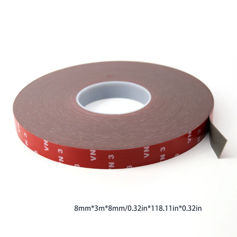 

Двухсторонняя прочная клейкая лента 3 метра из акриловой пены, клейкая лента для автомобиля, дома и помещений, высокая температура