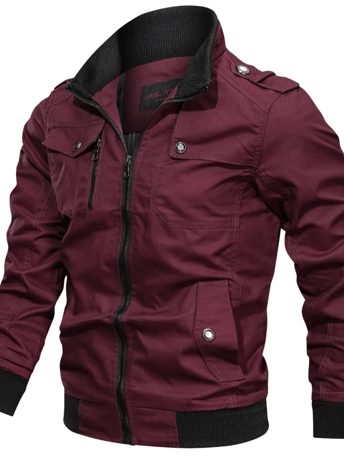 Американская винтажная стираная куртка Paul мужская молодежная из чистого хлопка