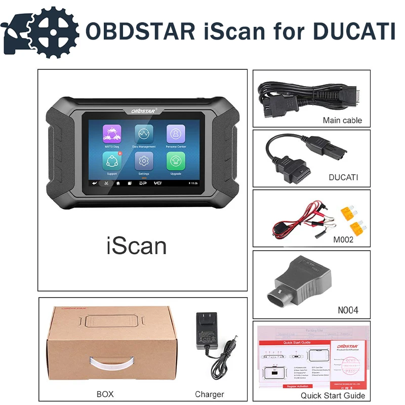Диагностический сканер OBDSTAR iScan для мотоцикла DUCATI и ключевой программатор