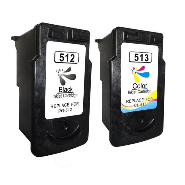 

NEW2023 Pack 2 x ink cartridges PG-512 / CL-513 -Non -printers Pixma iP2700, iP2702, MP 230, 235, 240, 250, 252, 260, 270, 272