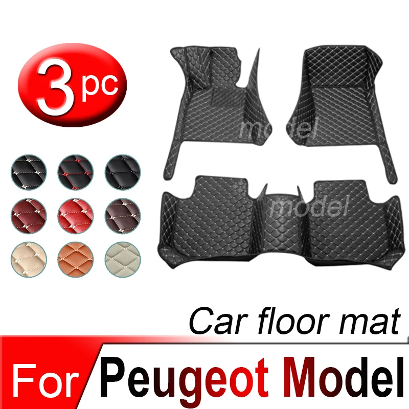 

Car Floor Mats For Peugeot 508SW 3008 308 T9 308 307 206 408 206CC 5008 208 A9 2008 E-208 308CC 407 Car Accessories 2022 2023