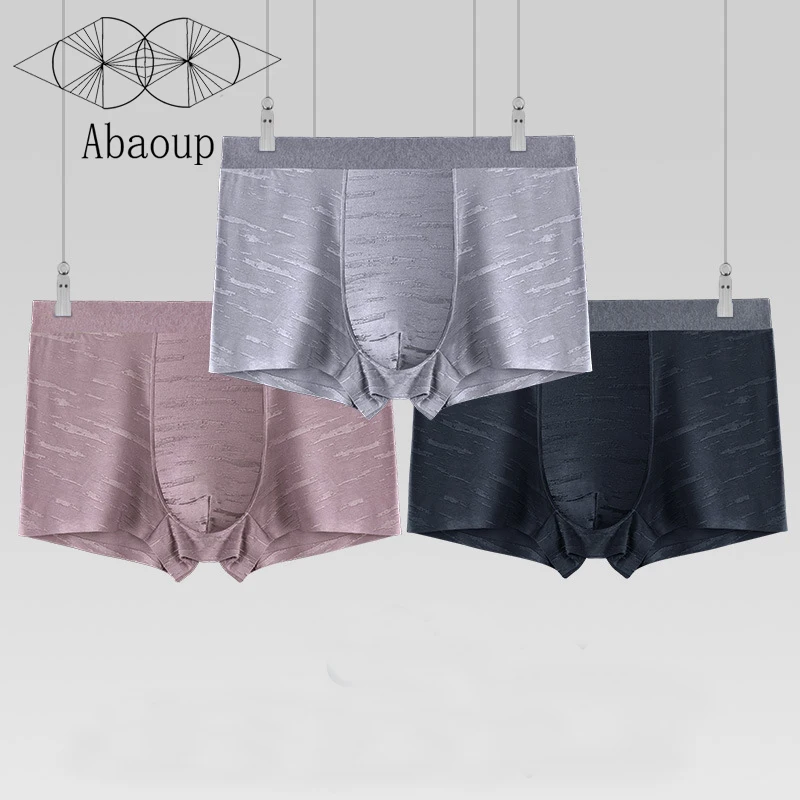 

3pcs Lot Men's Panties Underpants Boxers Underwear Cotton Thermal for Man Breathable Homme Sexy Soft Male Shorts