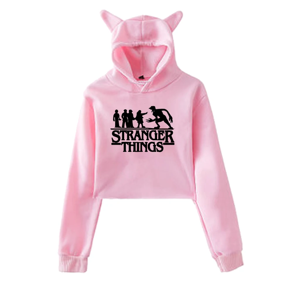 Женская толстовка с буквенным принтом недорогой укороченный топ длинным рукавом