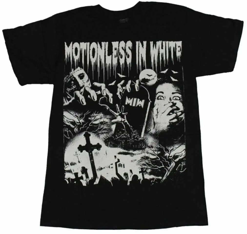 

Motionless In White band T shirt Men Women short sleeve sizes large