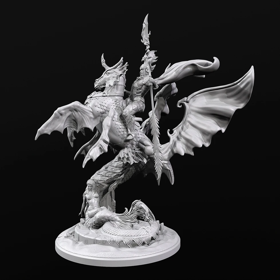 Общая высота 65 мм 85 115 наборы моделей из смолы фигурка бесцветная и самособранная