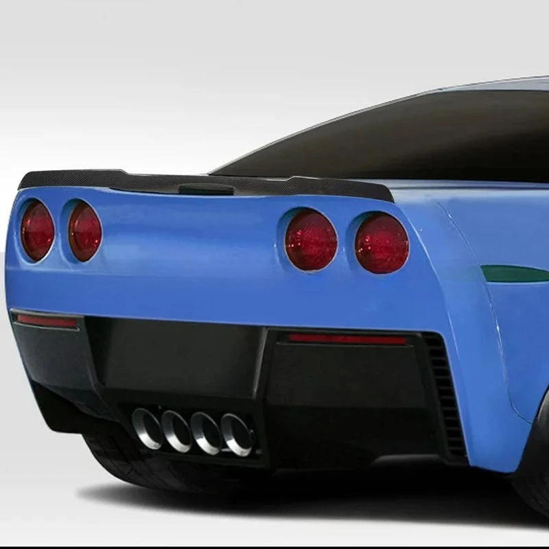 Спойлер на крыло для Corvette C6 ZR1 2005-2013 гг. расширенный стиль АБС-пластик задняя