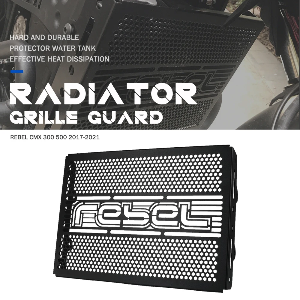 

Motorcycle Radiator Grille Guard Cover For Honda REBEL CMX500 CM500 CMX300 CM300 CMX 500 CMX 300 CM 300 2017 2018 2019 2020 2021