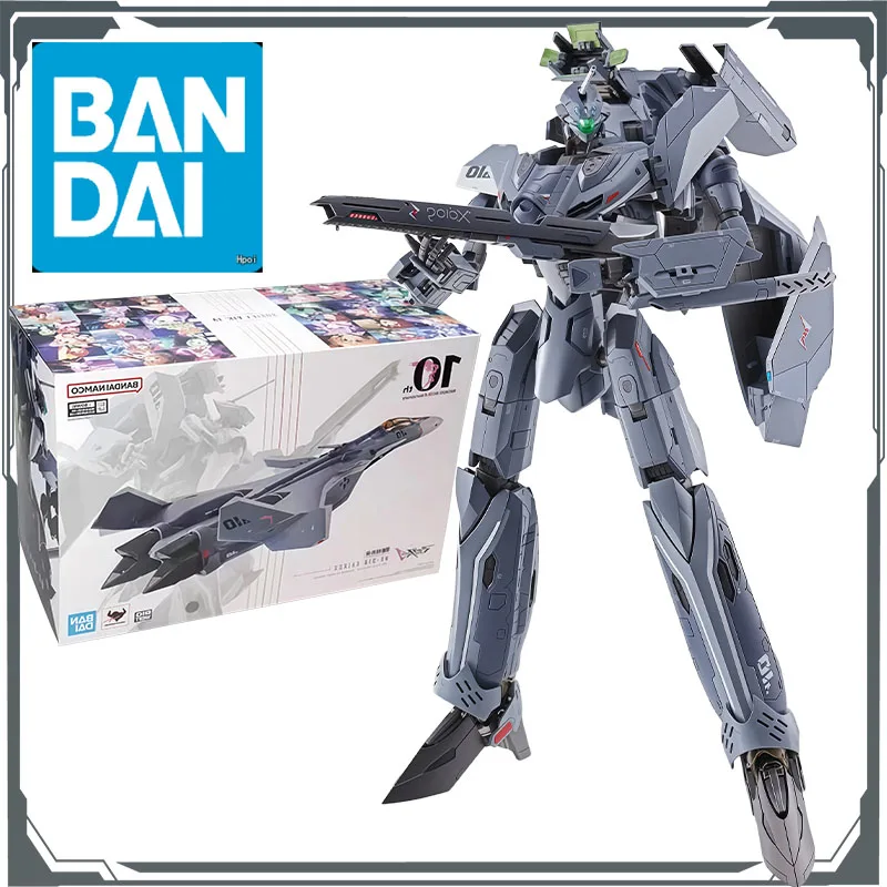 Фото Оригинальная фигурка Bandai DX Chogokin VF-31A Kairos 260 мм, аниме-фигурки, игрушки для мальчиков, рождественский подарок, коллекционная модель, украшение №1