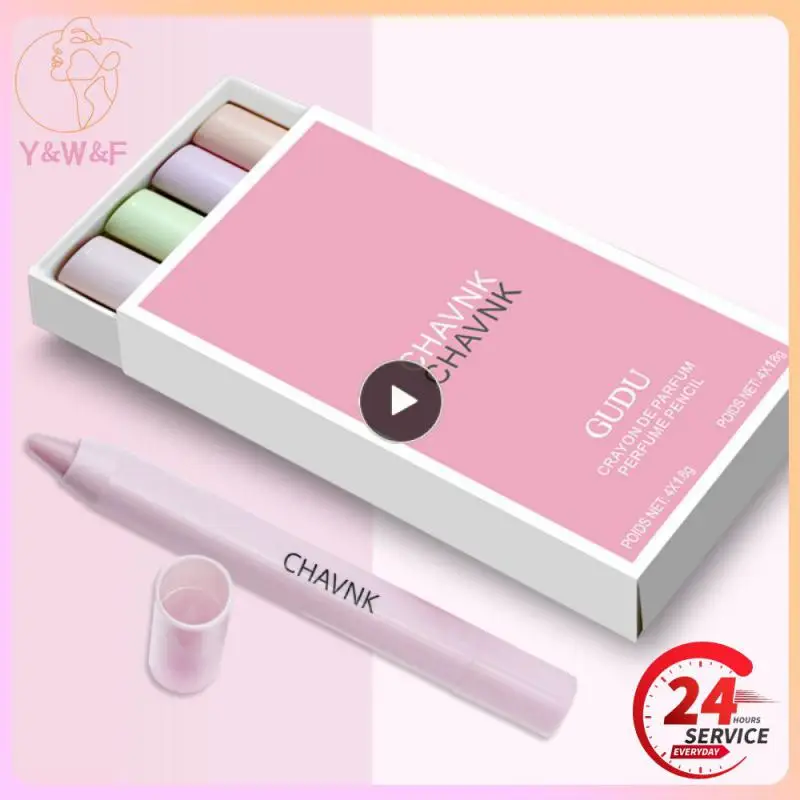 

CHAVNK Solid Cream Pen Fragrancy Women's Suit For Student Girls Light Fragrancy Portable Longer Scent Retention Cosmetics TSLM1