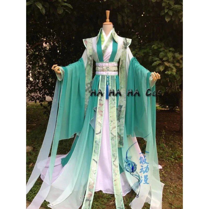 Новинка мужские костюмы для косплея Tian Guan Ci Fu Qi Rong Hanfu китайская старинная