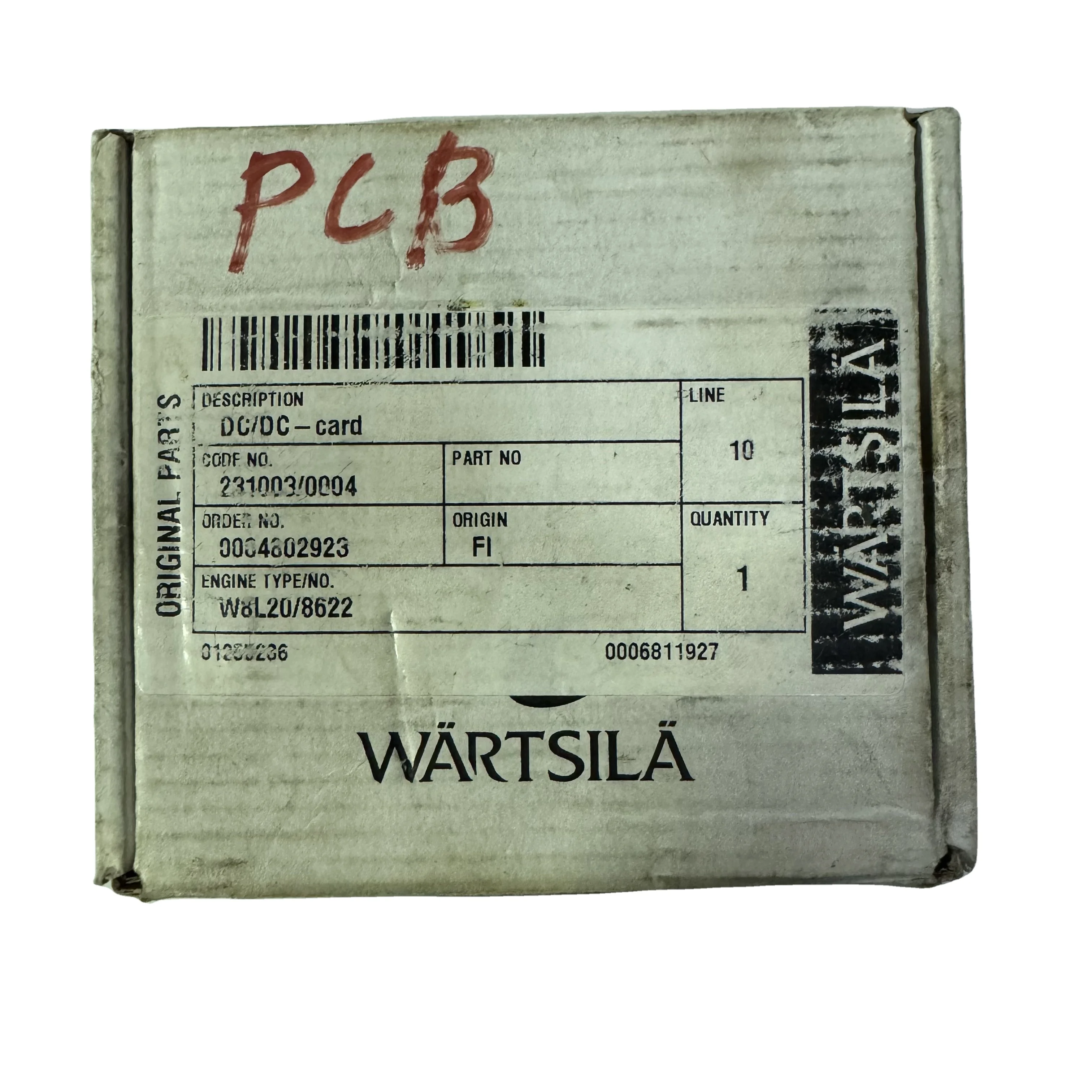 WARTSILA C1 Мощность 24 В постоянного тока PAAE 065774