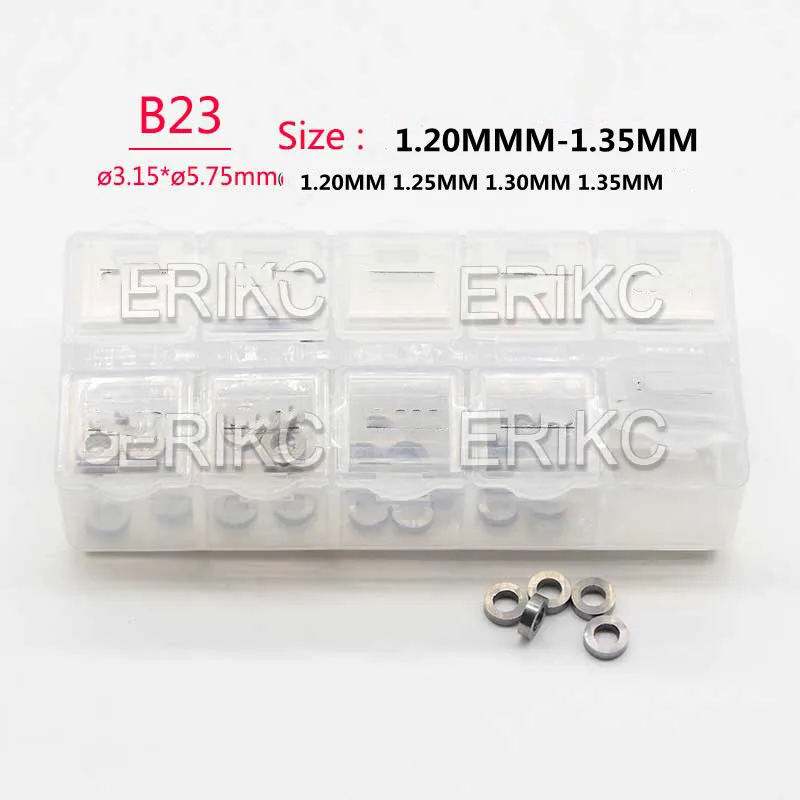 

ERIKC B23 Gaskets 1.20MM-1.35MM Diesel Fuel Injector Nozzle Washer 120 pcs 1.25MM 1.30MM 1.35MM 1.40MM