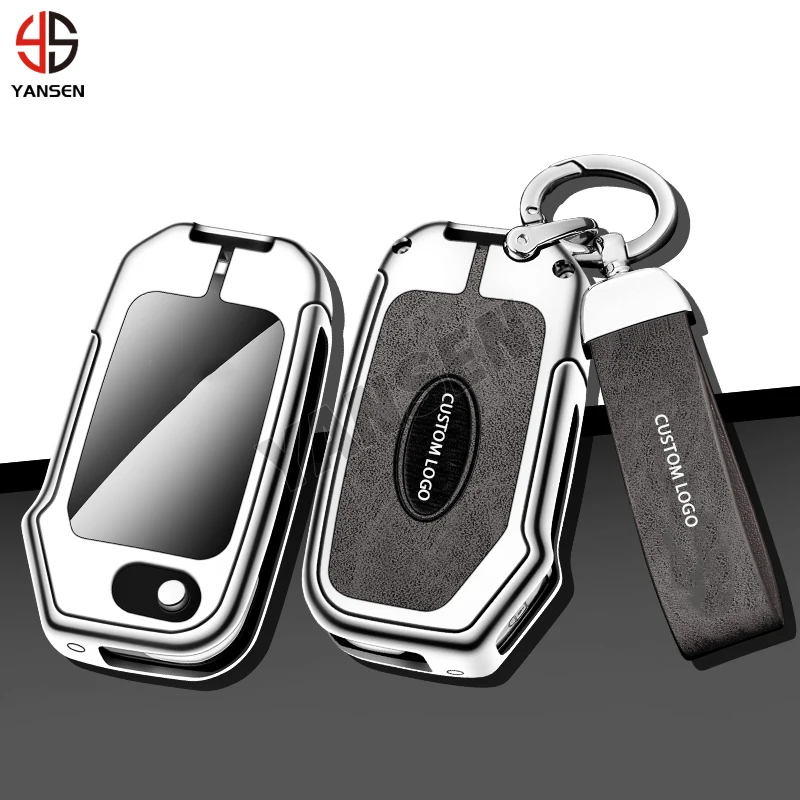 

Кожаный брелок из цинкового сплава для KIA с индивидуальным логотипом C5 CS4, аксессуары для брелоков DS4S 5LS DS6