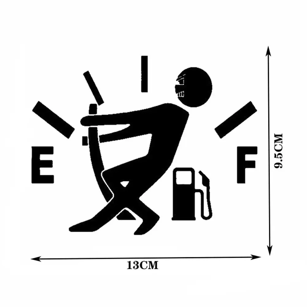 Автомобильная внешняя наклейка Guzzler с высоким расходом газа
