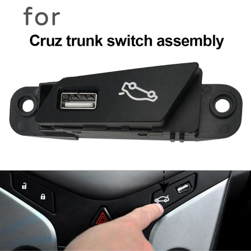 

Кнопка переключения БАГАЖНИКА АВТОМОБИЛЯ С USB-портом в сборе для Chevrolet Cruze 2009-2014 кнопки открытия/закрытия задней двери