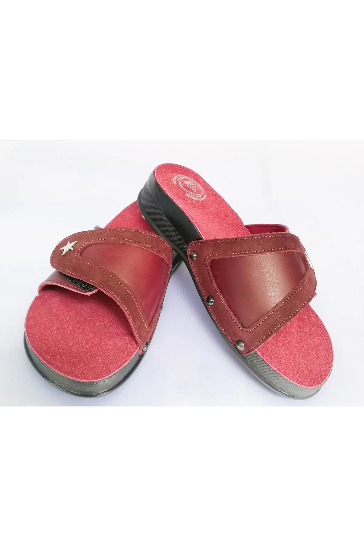 

Halluks-valgus epine slippers burgundy