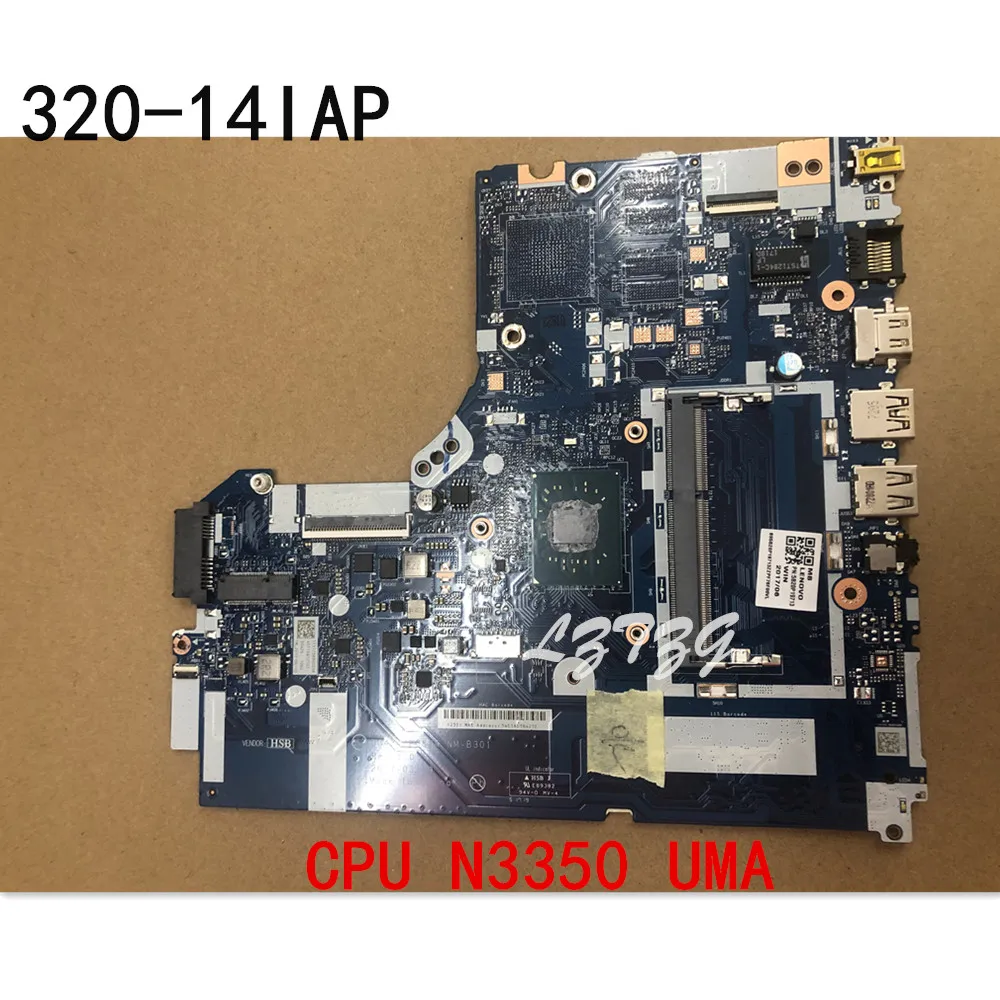 

Оригинальная материнская плата для ноутбука Lenovo ideapad 320-14IAP UMA CPU N3350 FRU 5B20P19713