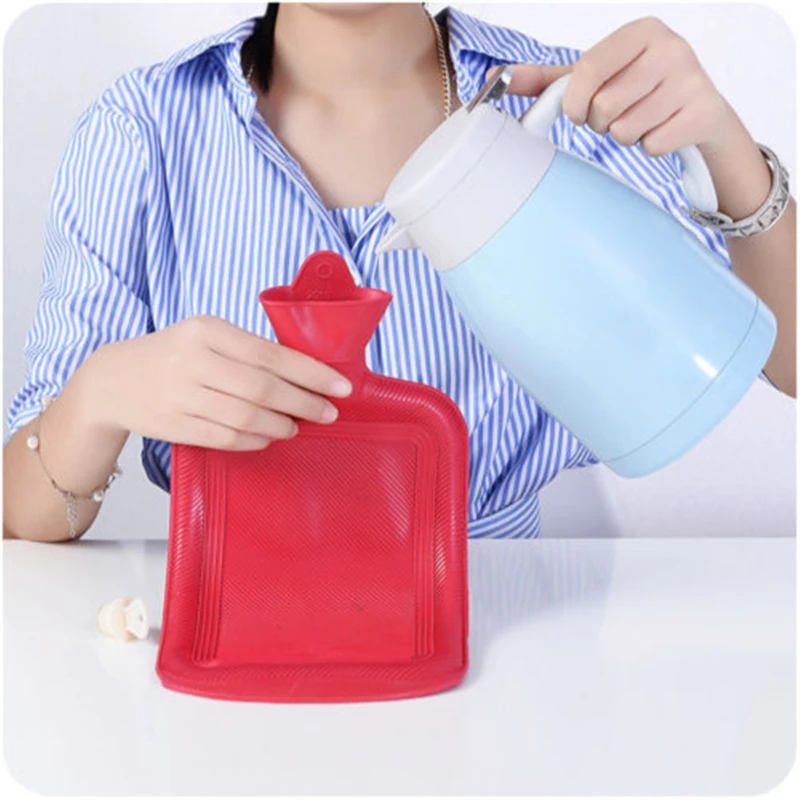 

Water Injection Rubber Hot Water Bottle Thick Hot Water Bottle Winter Warm Water Bag Hand Feet Warmer Water Bottle