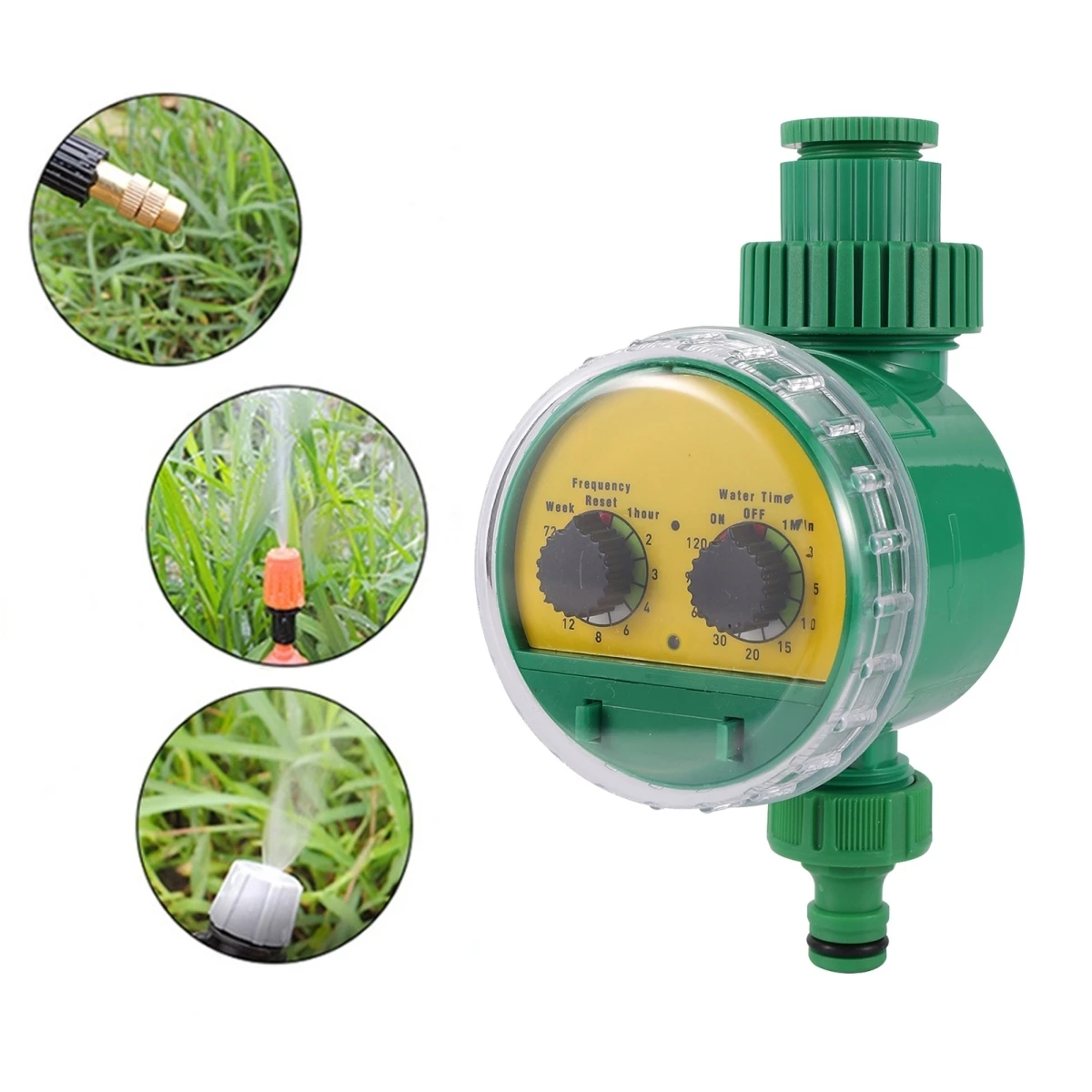 1/2&quot*3/4&quot внутренняя резьба зеленый уличный пластиковый садовый умный таймер