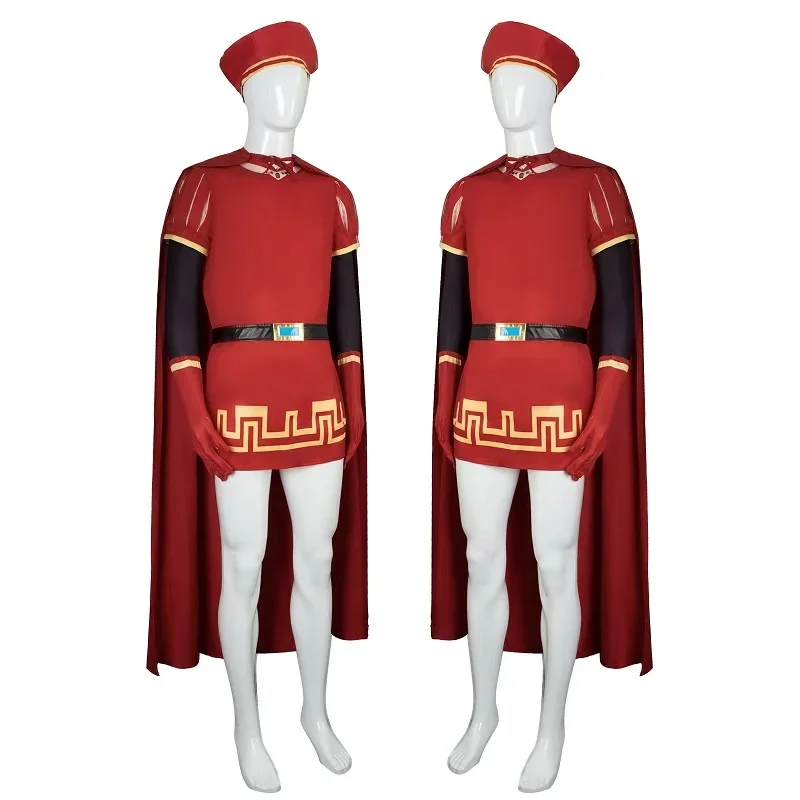 Лорд Фараквад Косплей Костюм Карнавальная Униформа Парик Аниме Хэллоуин Ролевые