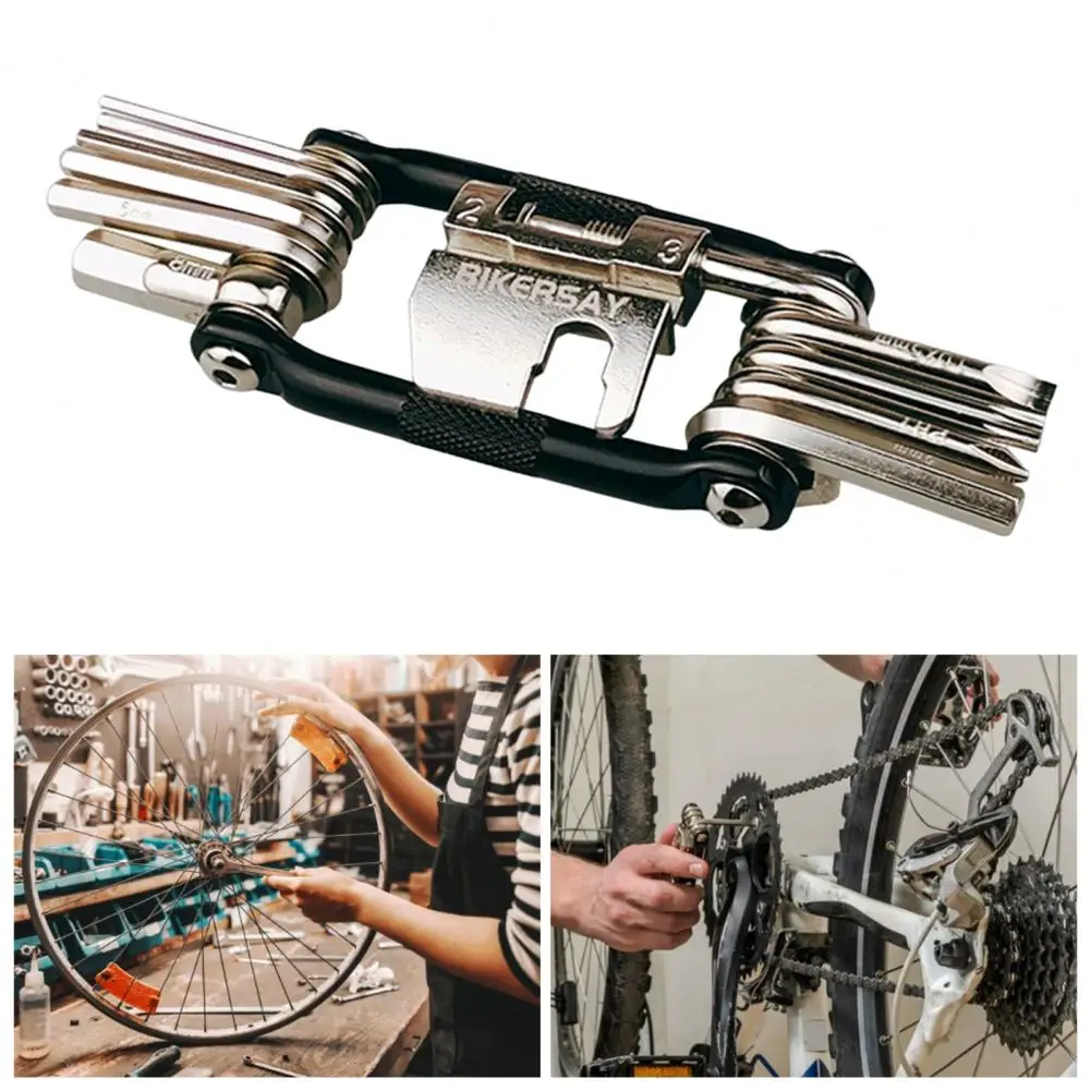 

Спицевой ключ, легкий инструмент для велосипеда, профессиональный ремонтный полезный складной велосипедный спицевой ключ, инструмент