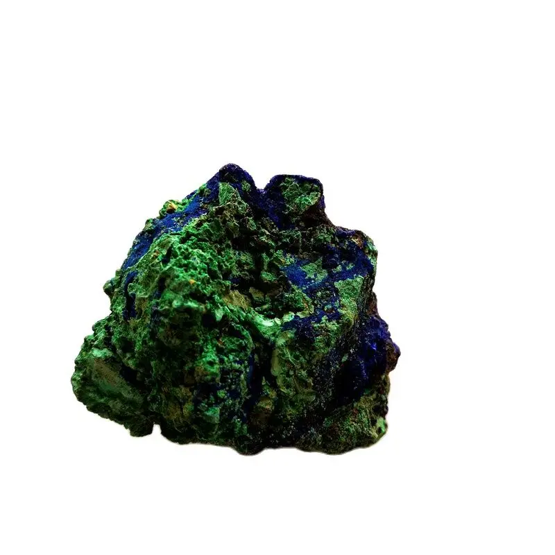 

215G Natural Raw Blue Azurite Green Malachite Rough Mineral Specimen Gift Chakra Healing Stone Home Decoration